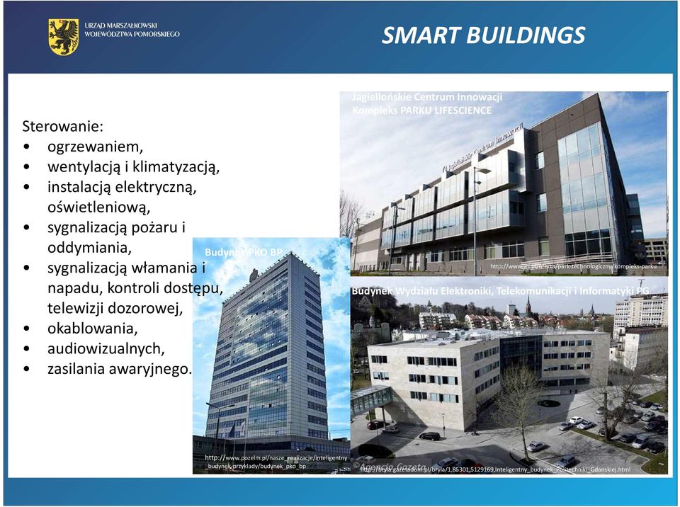 Budynek PKO BP Jagiellońskie Centrum Innowacji Kompleks PARKU LIFESCIENCE http://www.jci.