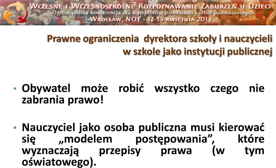 zabrania prawo!