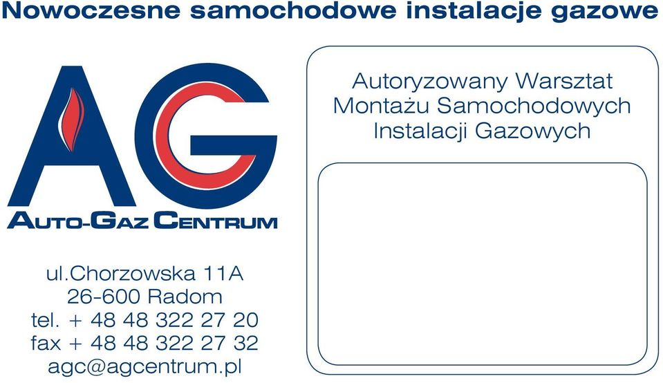 Instalacji Gazowych ul.