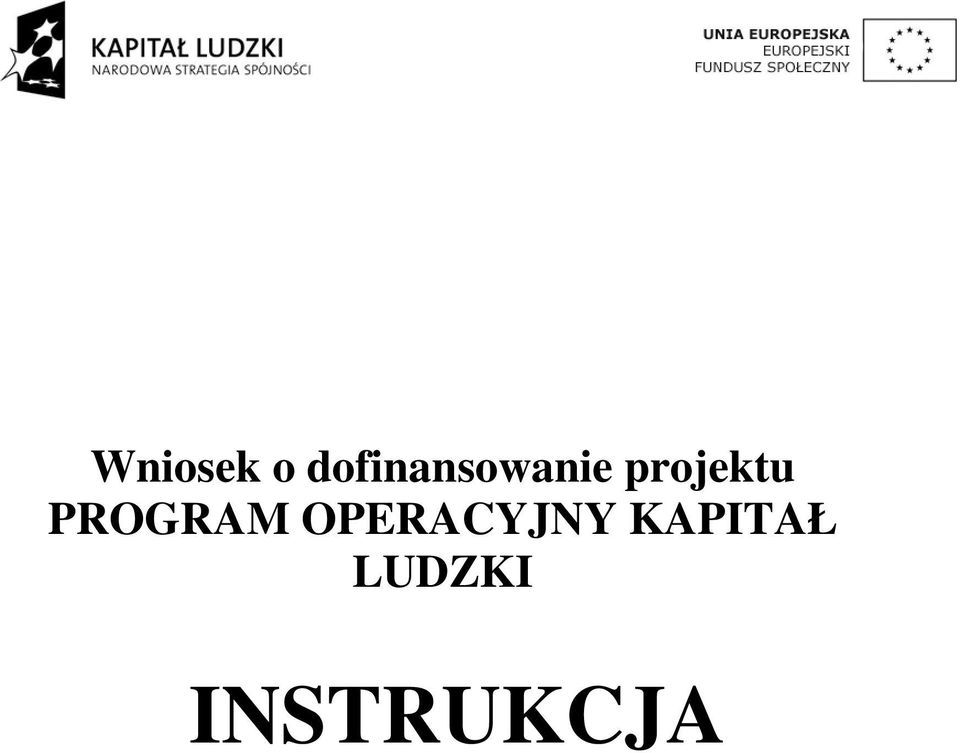 projektu PROGRAM