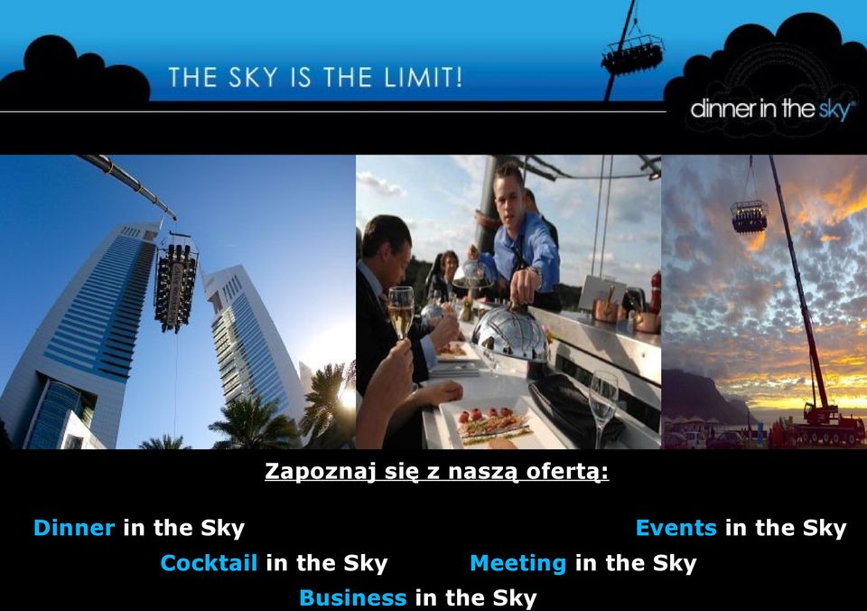 the Sky Cocktail in the Sky