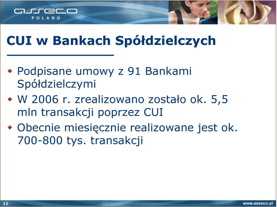 zrealizowano zostało ok.