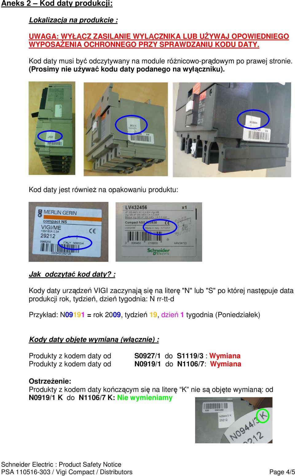 Kod daty jest również na opakowaniu produktu: Jak odczytać kod daty?