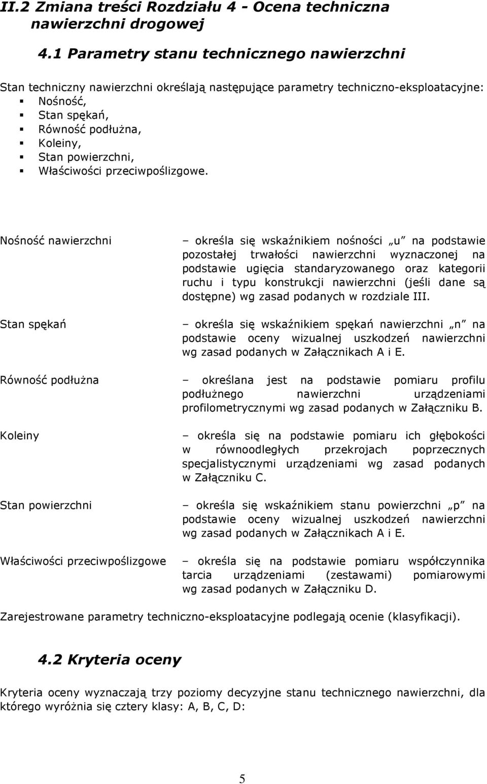 Właściwości przeciwpoślizgowe.