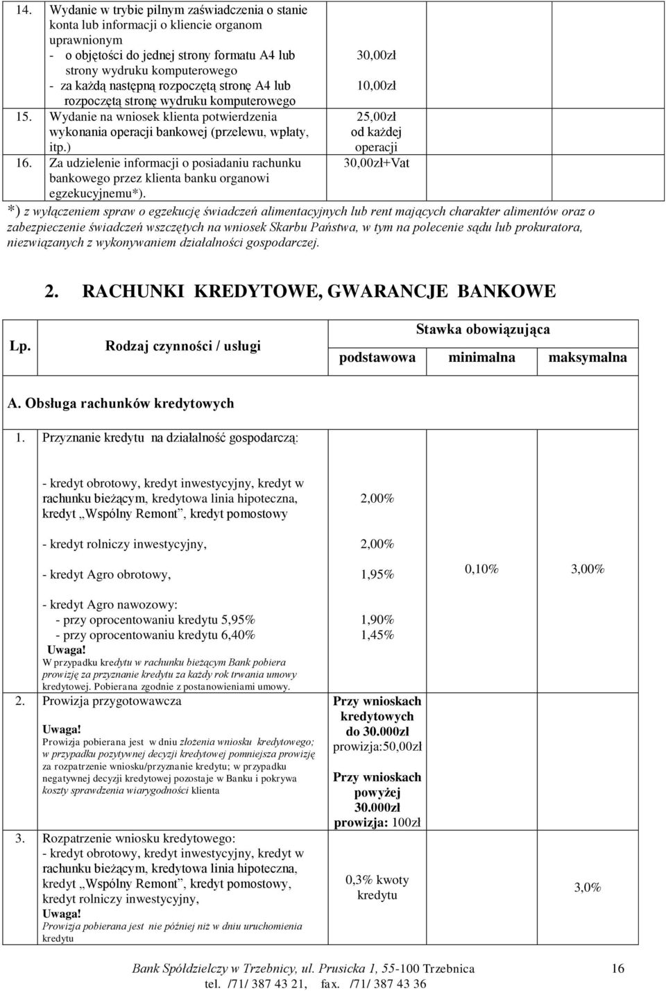 Za udzielenie informacji o posiadaniu rachunku bankowego przez klienta banku organowi egzekucyjnemu*).