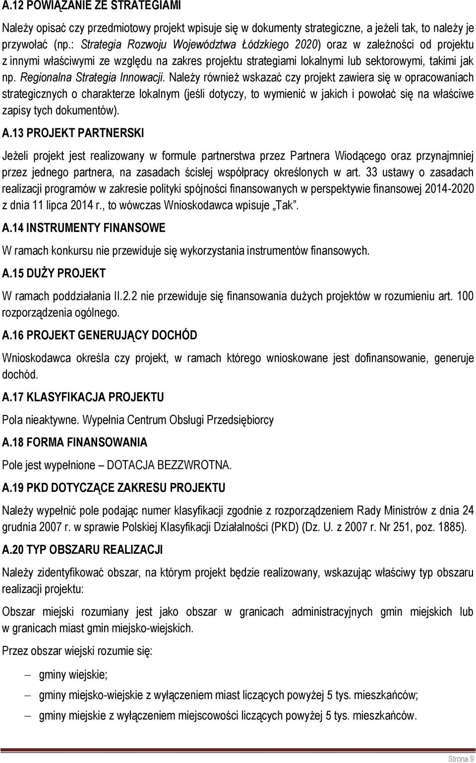 Regionalna Strategia Innowacji.