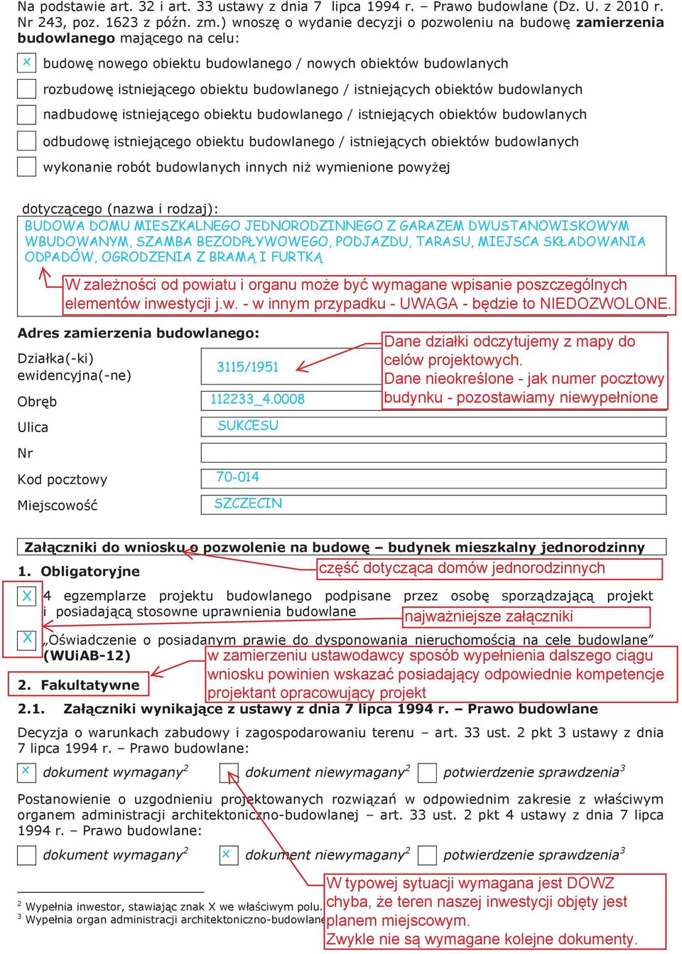 budowlanego / istniejących obiektów budowlanych nadbudowę istniejącego obiektu budowlanego / istniejących obiektów budowlanych odbudowę istniejącego obiektu budowlanego / istniejących obiektów