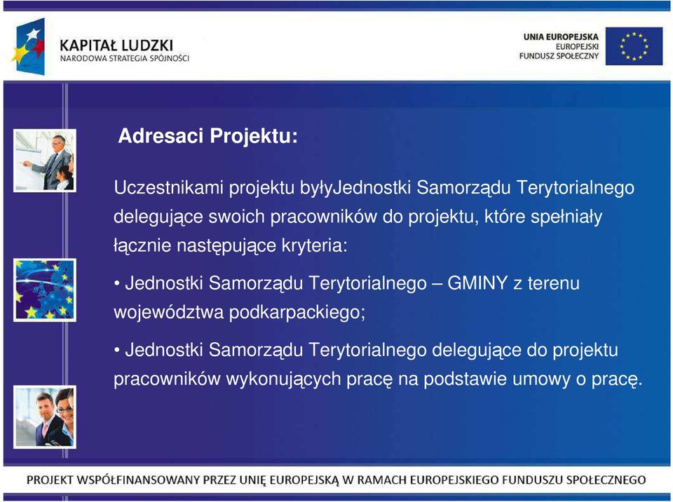 Samorządu Terytorialnego GMINY z terenu województwa podkarpackiego; Jednostki Samorządu