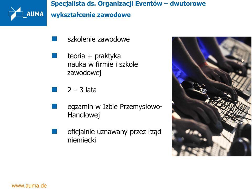 szkolenie zawodowe teoria + praktyka nauka w firmie i