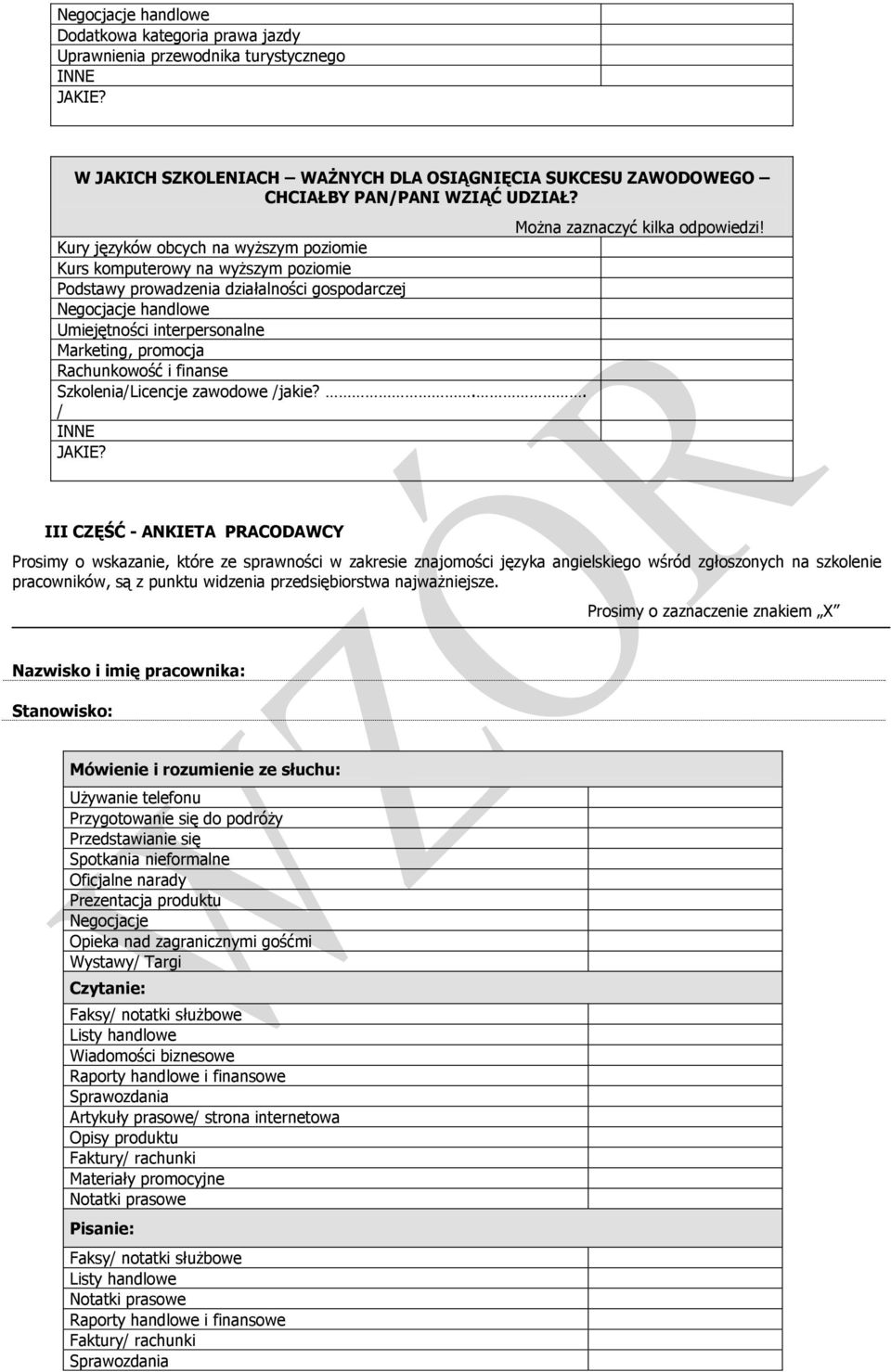 Rachunkowość i finanse Szkolenia/Licencje zawodowe /jakie?