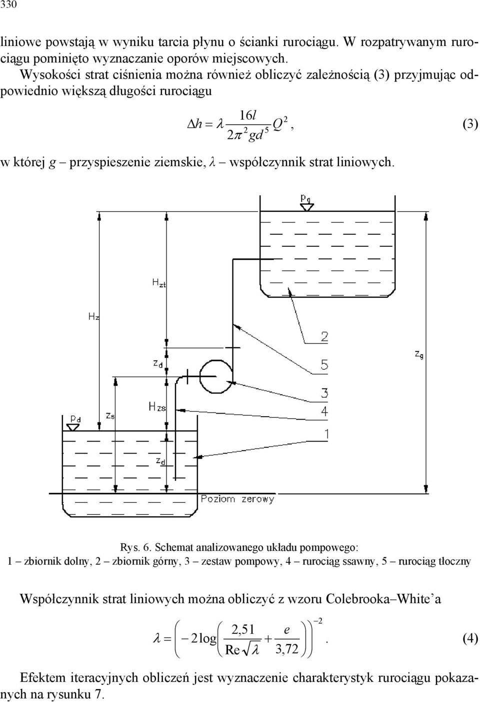 ziemskie, λ współczynnik strat liniowych. Rys. 6.