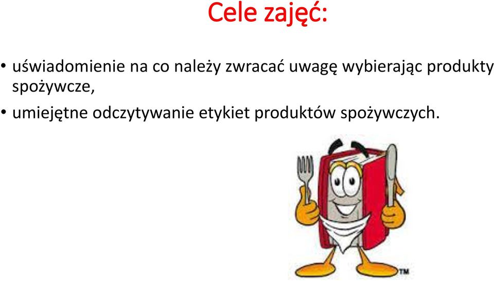 produkty spożywcze, umiejętne