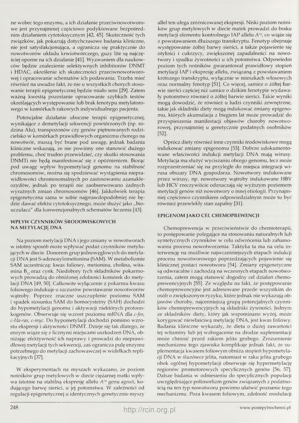 Wyzwaniem dla naukowców będzie znalezienie selektywnych inhibitorów DNMT i HDAC, określenie ich skuteczności przeciwnowotworowej i opracowanie schematów ich podawania.