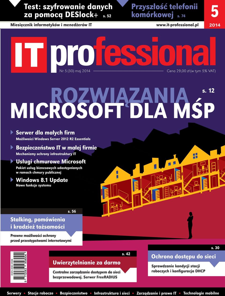 biznesowych udostępnianych w ramach chmury publicznej Windows 8.