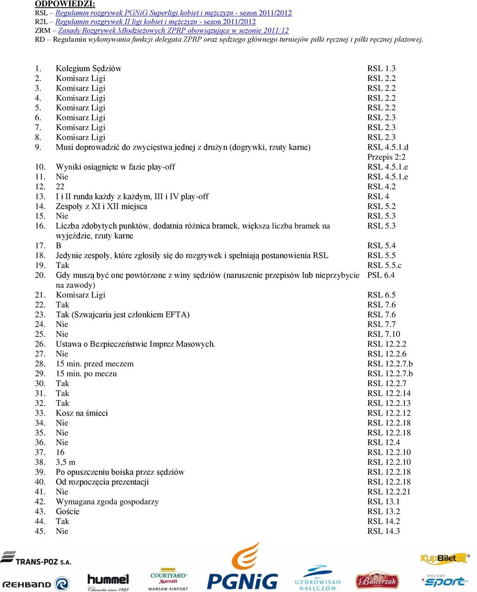 Komisarz Ligi RSL 2.2 3. Komisarz Ligi RSL 2.2 4. Komisarz Ligi RSL 2.2 5. Komisarz Ligi RSL 2.2 6. Komisarz Ligi RSL 2.3 7. Komisarz Ligi RSL 2.3 8. Komisarz Ligi RSL 2.3 9.