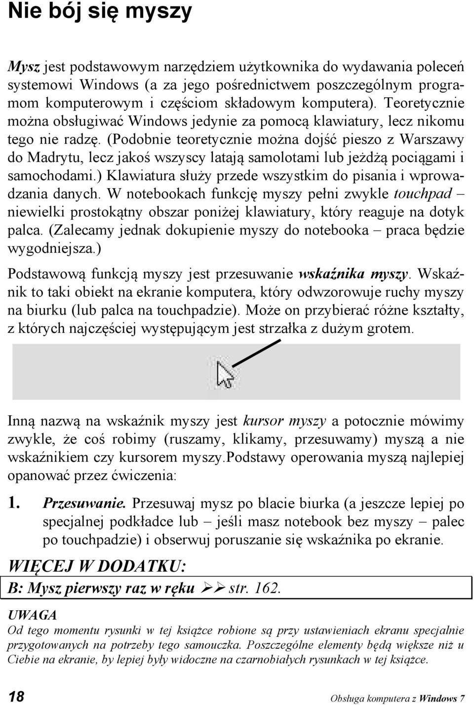 (Podobnie teoretycznie można dojść pieszo z Warszawy do Madrytu, lecz jakoś wszyscy latają samolotami lub jeżdżą pociągami i samochodami.