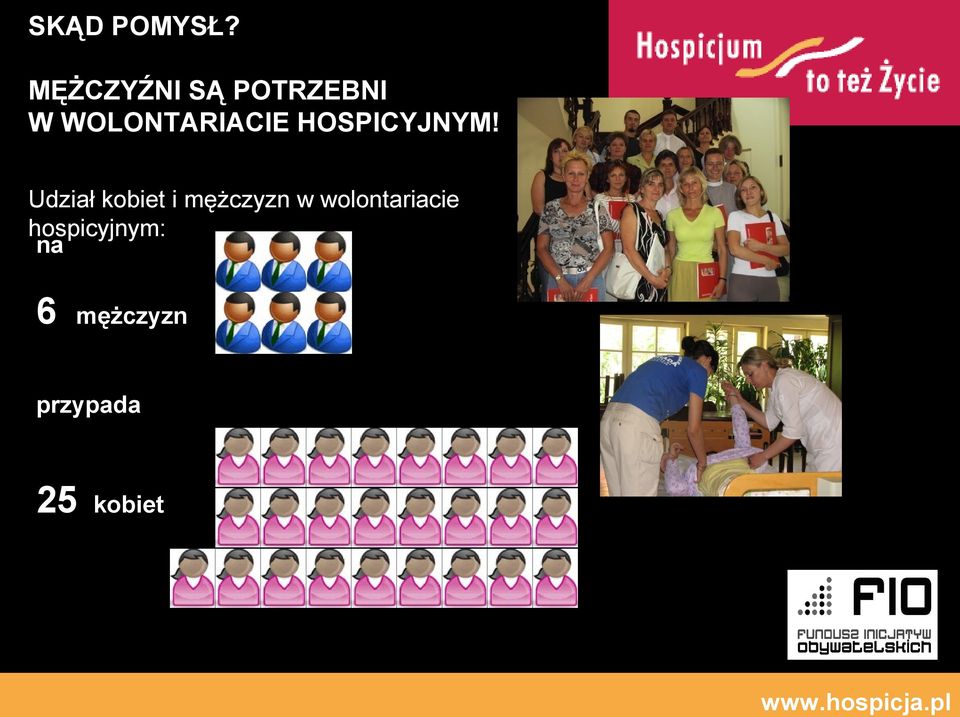 WOLONTARIACIE HOSPICYJNYM!