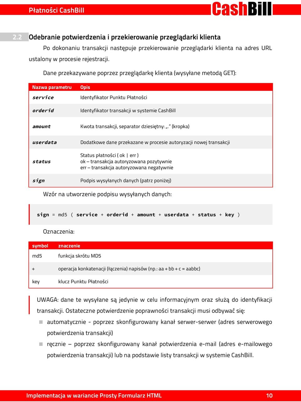 transakcji, separator dziesiętny:.