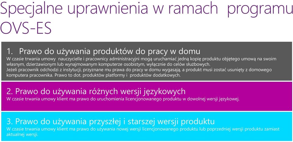 wynajmowanym komputerze osobistym, wyłącznie do celów służbowych.