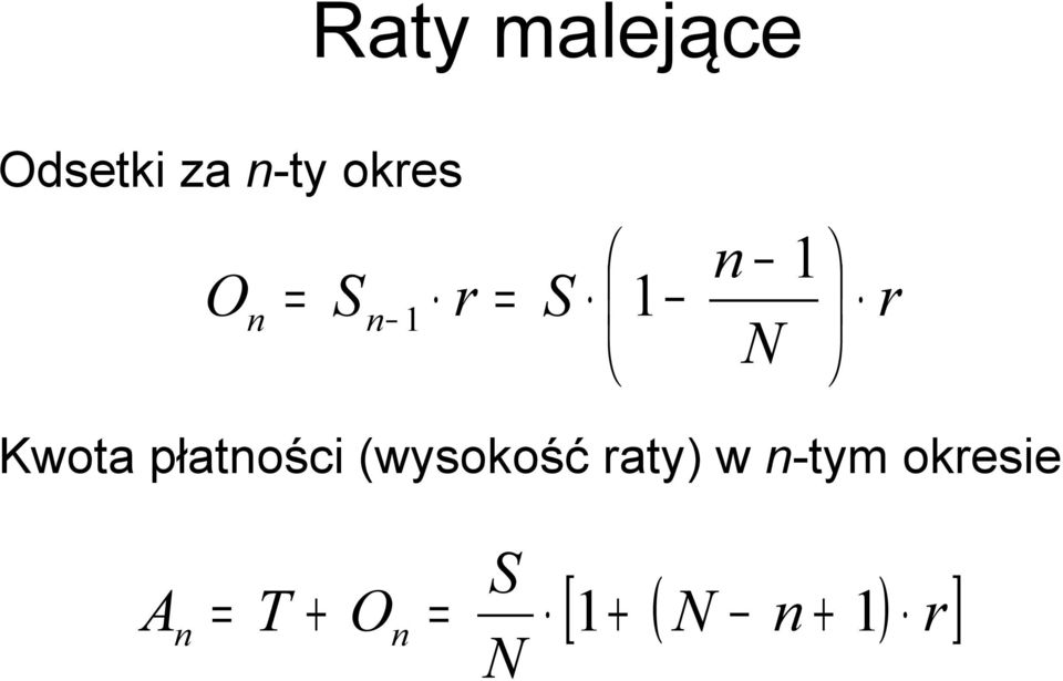 płatości (wysokość