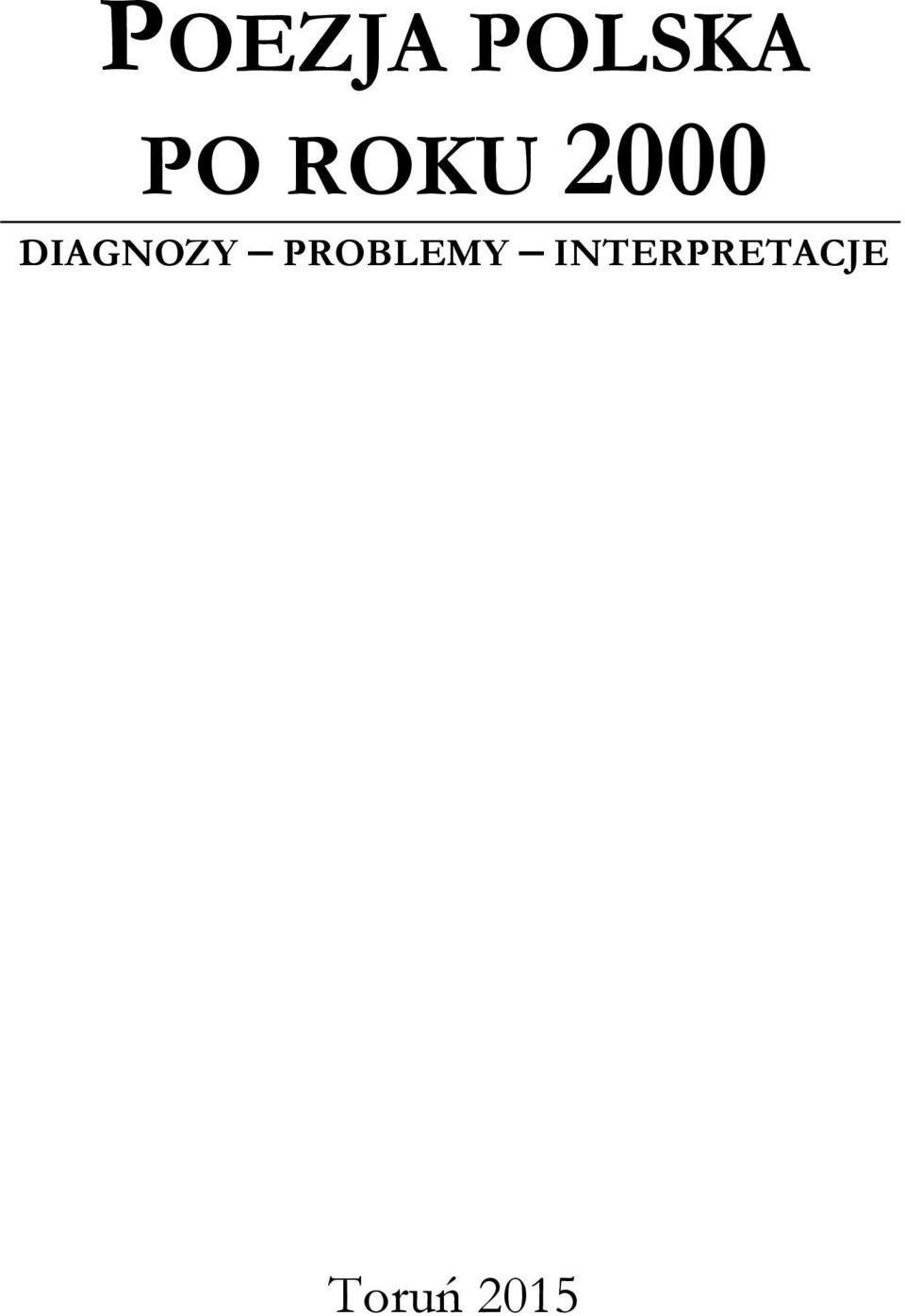 DIAGNOZY PROBLEMY