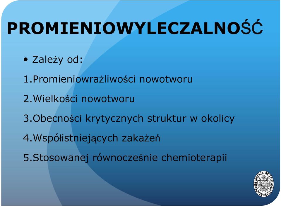 Wielkości nowotworu 3.