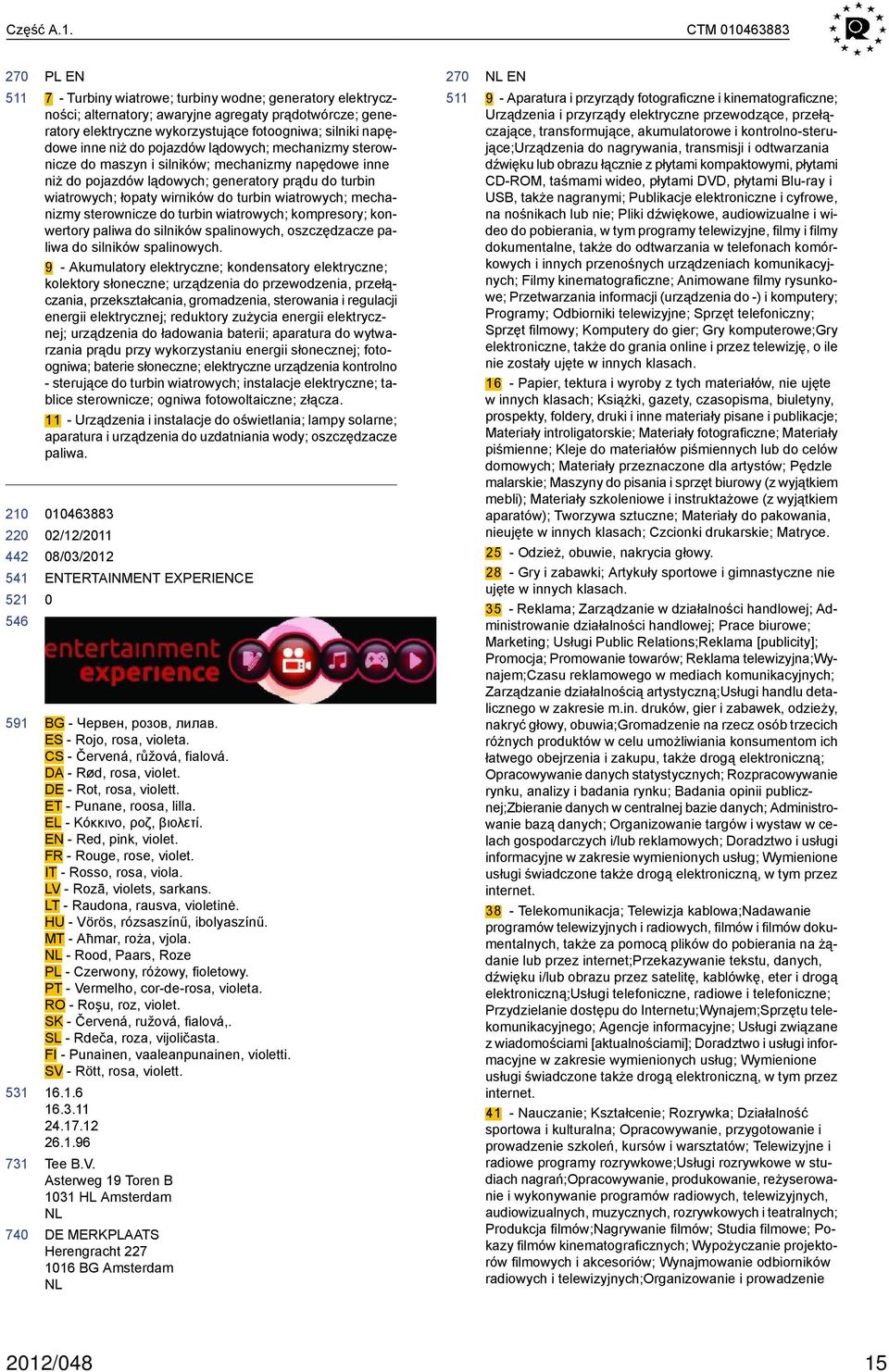 inne niż do pojazdów lądowych; mechanizmy sterownicze do maszyn i silników; mechanizmy napędowe inne niż do pojazdów lądowych; generatory prądu do turbin wiatrowych; łopaty wirników do turbin