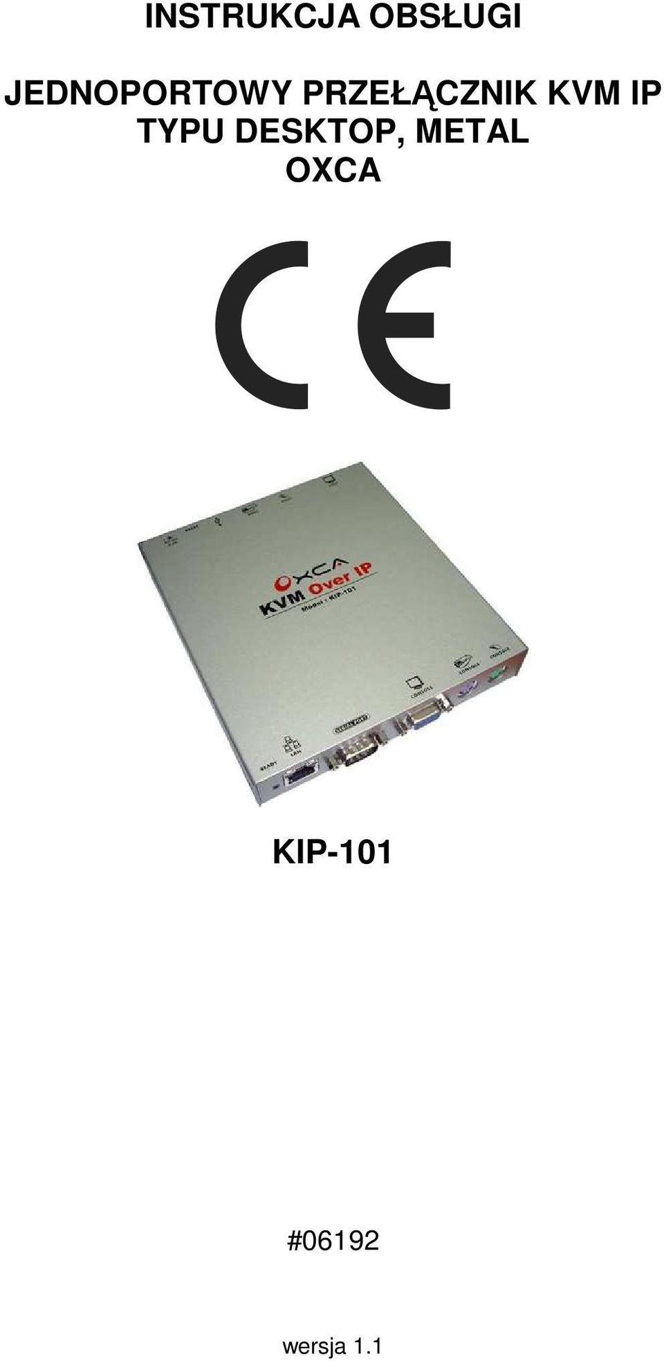 KVM IP TYPU DESKTOP,