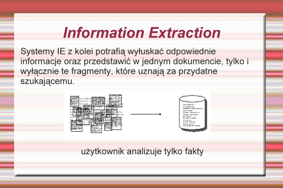 jednym dokumencie, tylko i wyłącznie te fragmenty,