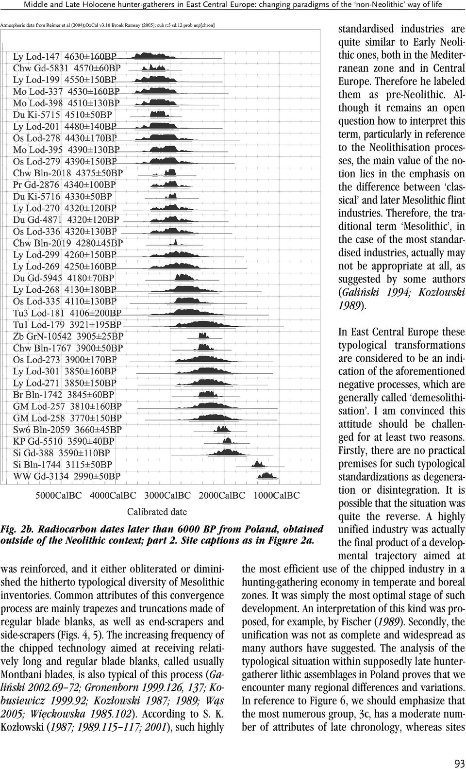 was reinforced, and it either obliterated or diminished the hitherto typological diversity of Mesolithic inventories.