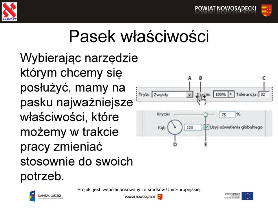 najważniejsze właściwości, które możemy w