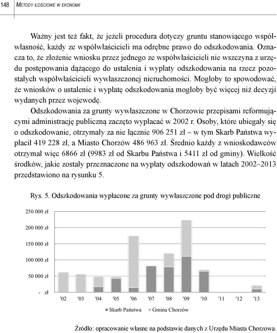 nieruchomości. Mogłoby to spowodować, że wniosków o ustalenie i wypłatę odszkodowania mogłoby być więcej niż decyzji wydanych przez wojewodę.