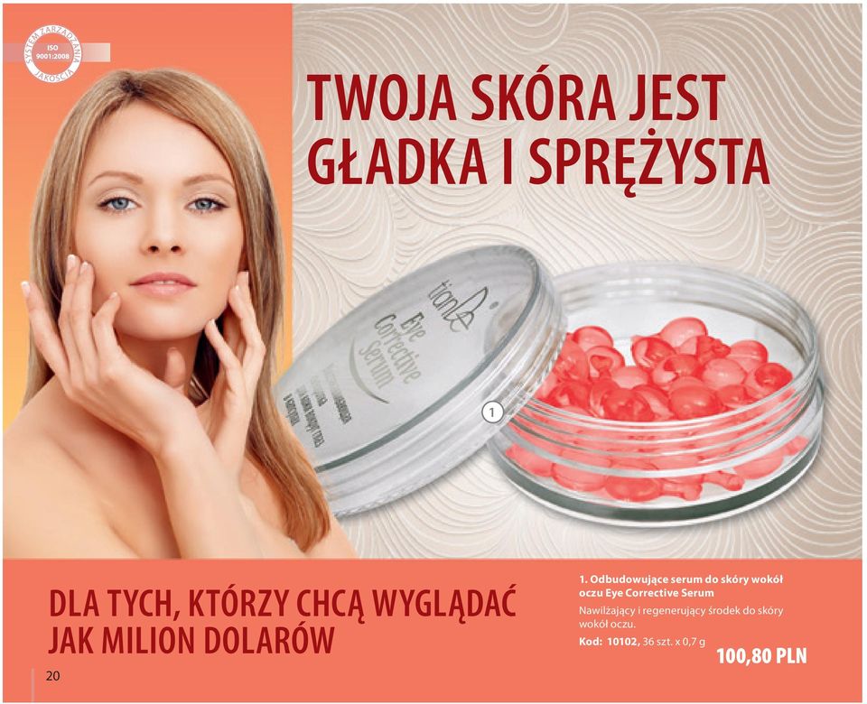 Odbudowujące serum do skóry wokół oczu Eye Corrective Serum