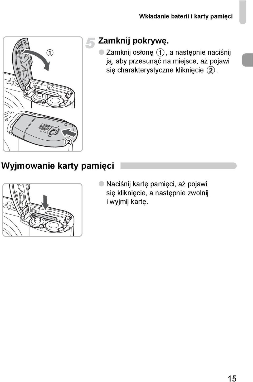 aż pojawi się charakterystyczne kliknięcie.