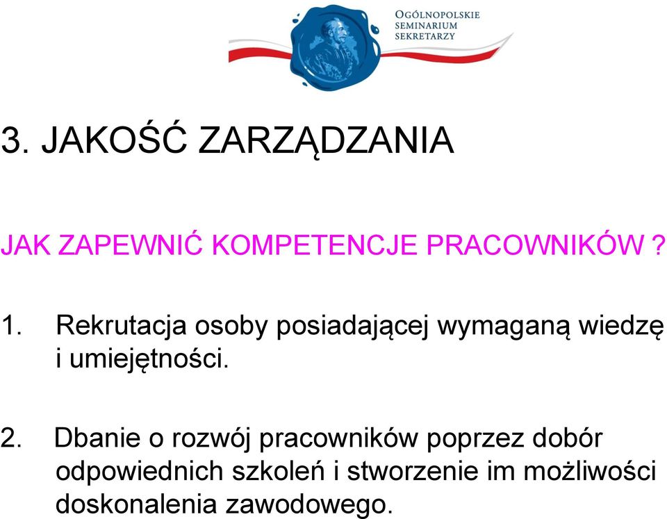 umiejętności. 2.