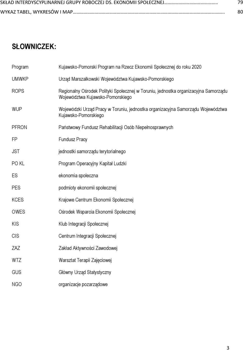 Kujawsko-Pomorskiego Regionalny Ośrodek Polityki Społecznej w Toruniu, jednostka organizacyjna Samorządu Województwa Kujawsko-Pomorskiego Wojewódzki Urząd Pracy w Toruniu, jednostka organizacyjna