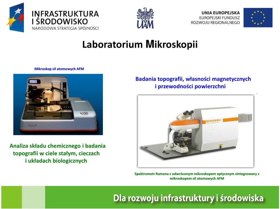 badania topografii w ciele stałym, cieczach i układach biologicznych