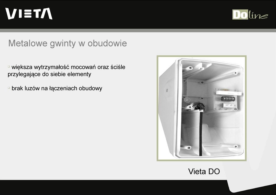 przylegające do siebie elementy