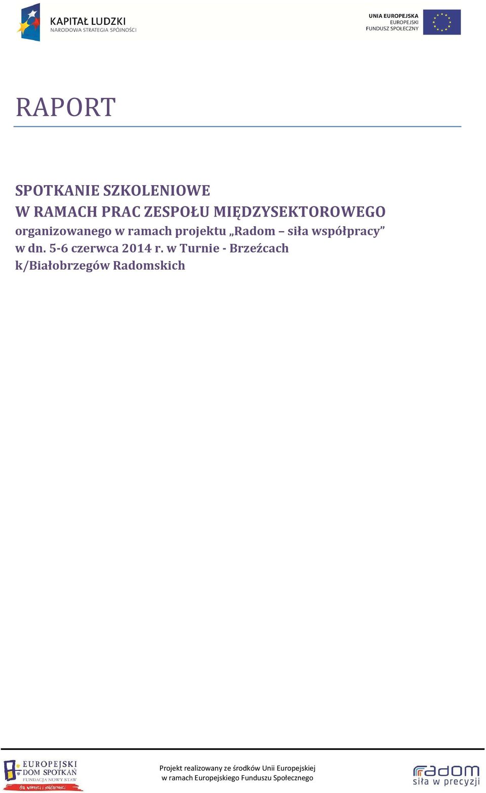 ramach projektu Radom siła współpracy w dn.