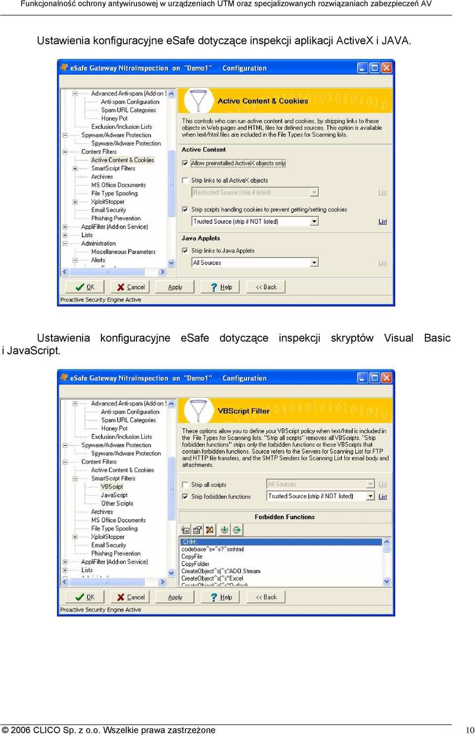 skryptów Visual Basic i JavaScript. 2006 CLICO Sp. z o.