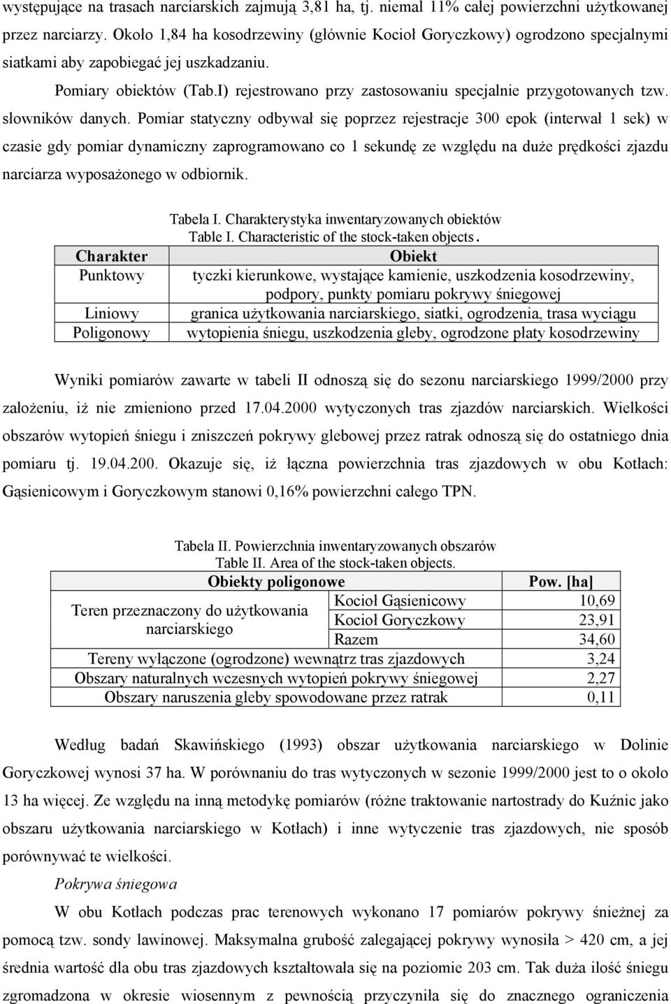 I) rejestrowano przy zastosowaniu specjalnie przygotowanych tzw. słowników danych.