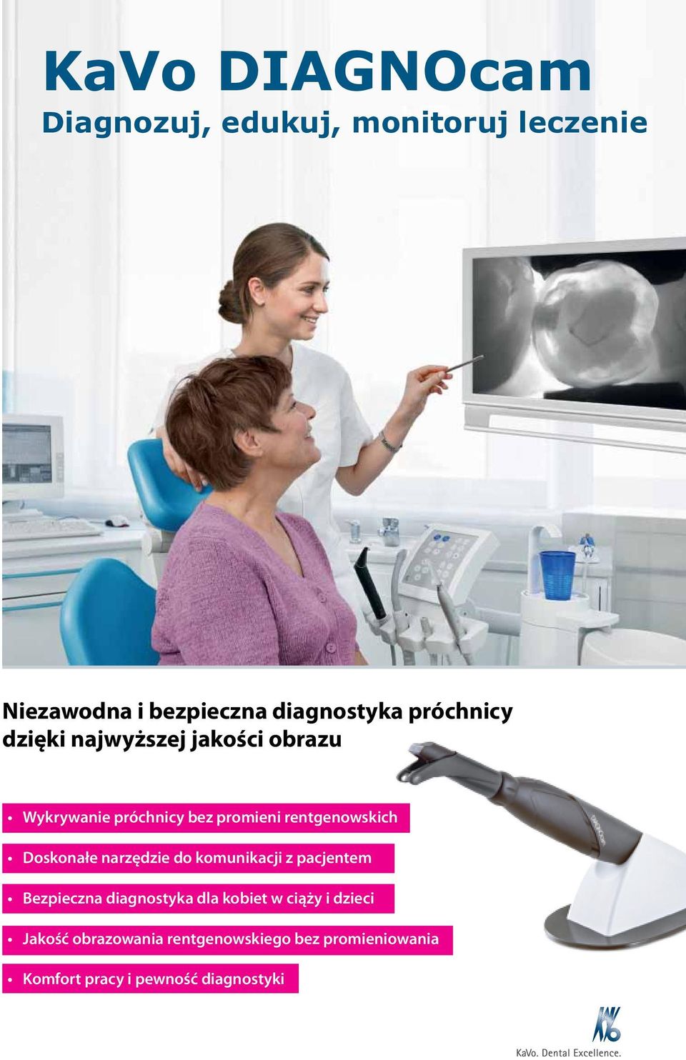 Doskonałe narzędzie do komunikacji z pacjentem Bezpieczna diagnostyka dla kobiet w ciąży i