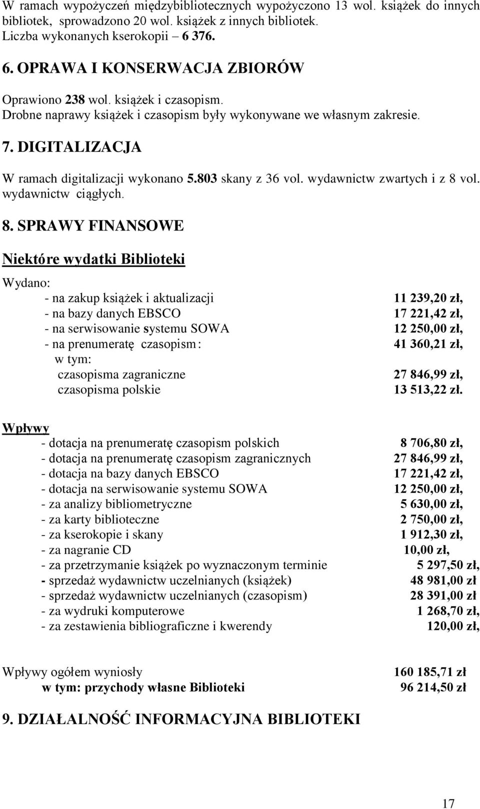 803 skany z 36 vol. wydawnictw zwartych i z 8 