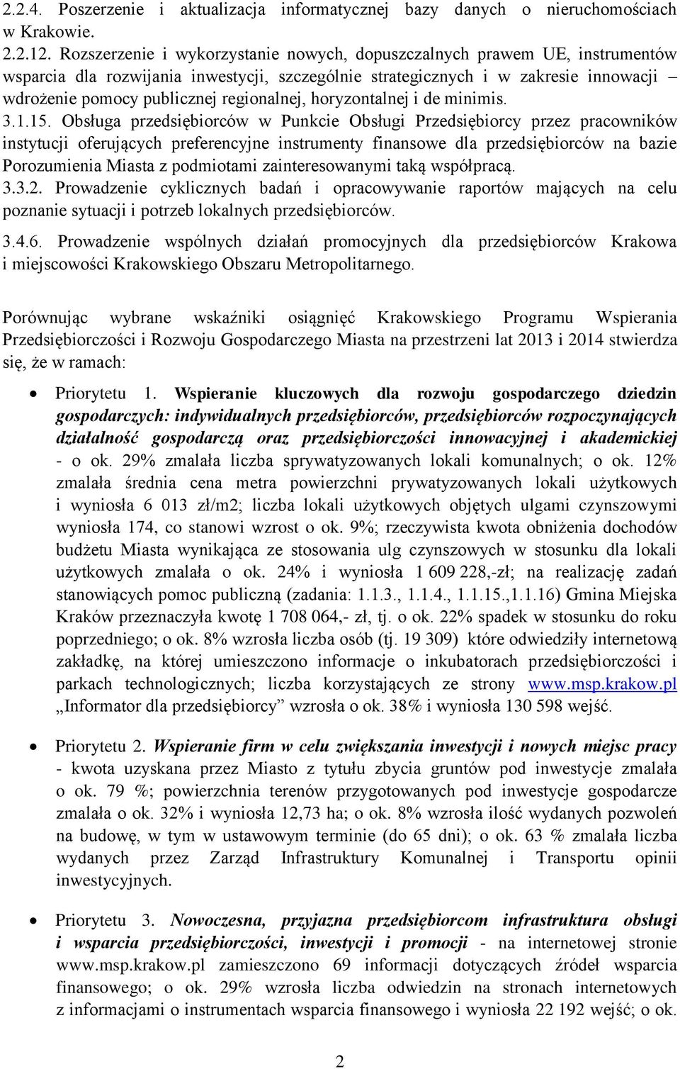 regionalnej, horyzontalnej i de minimis. 3.1.15.