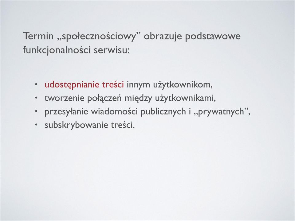 użytkownikom, tworzenie połączeń między użytkownikami,