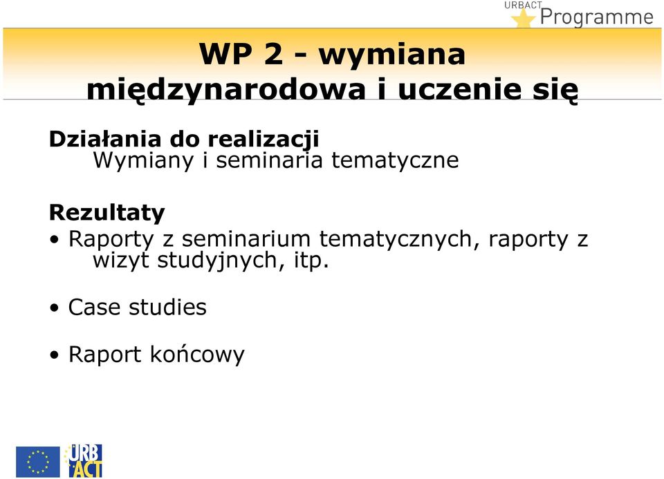 tematyczne Rezultaty Raporty z seminarium