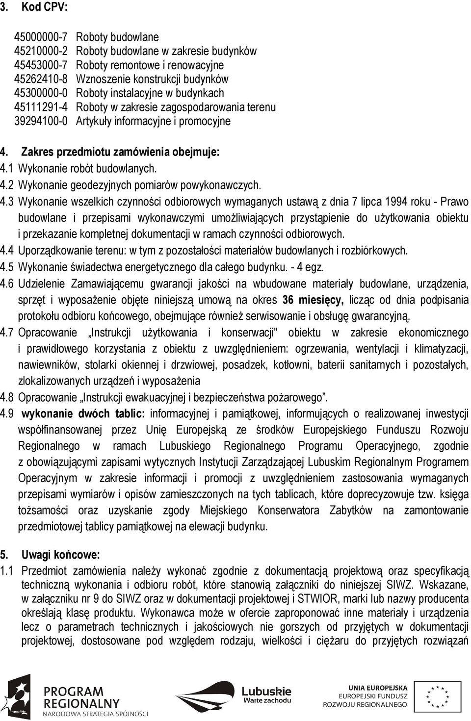 4.2 Wykonanie geodezyjnych pomiarów powykonawczych. 4.