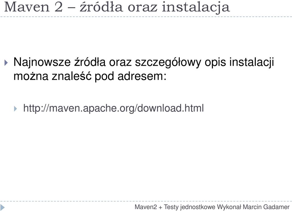 opis instalacji można znaleść pod