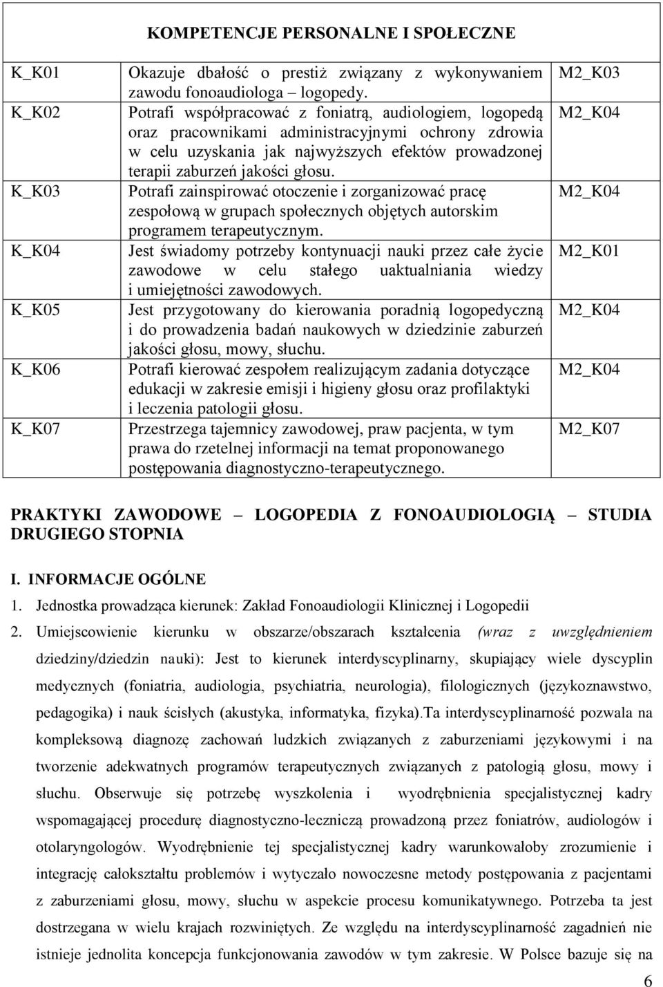 Potrafi zainspirować otoczenie i zorganizować pracę zespołową w grupach społecznych objętych autorskim programem terapeutycznym.