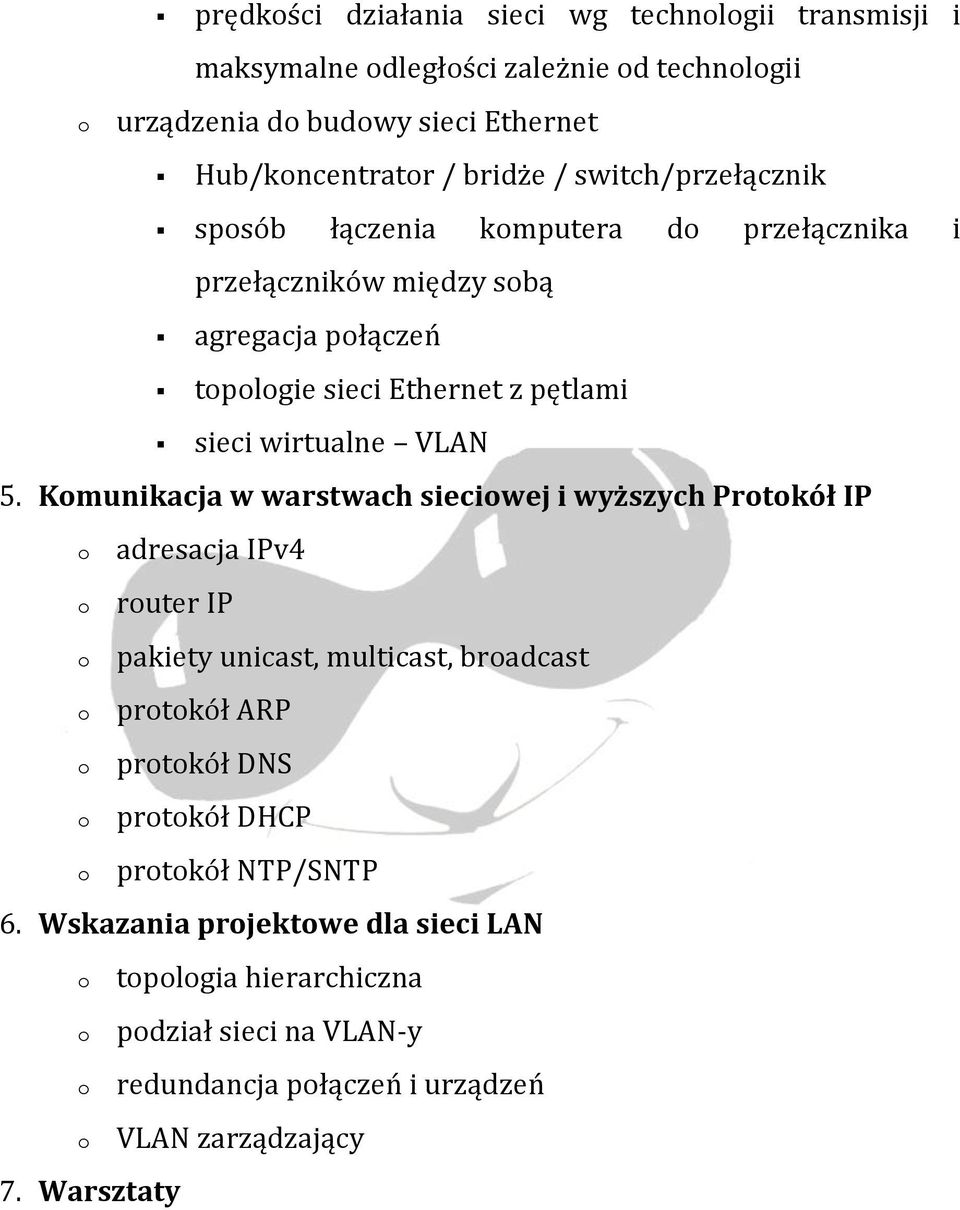 VLAN 5.